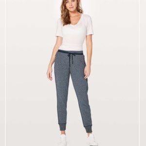Lululemon Cool & Collected Jogger Navy Blue Sz 6